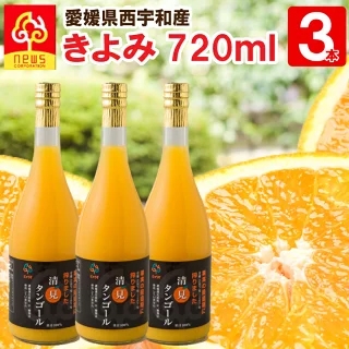 清見タンゴールジュース3本(720ml)